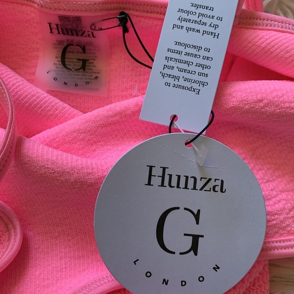 NWT Hunza G Petra one piece in bubblegum - Picture 4 of 8